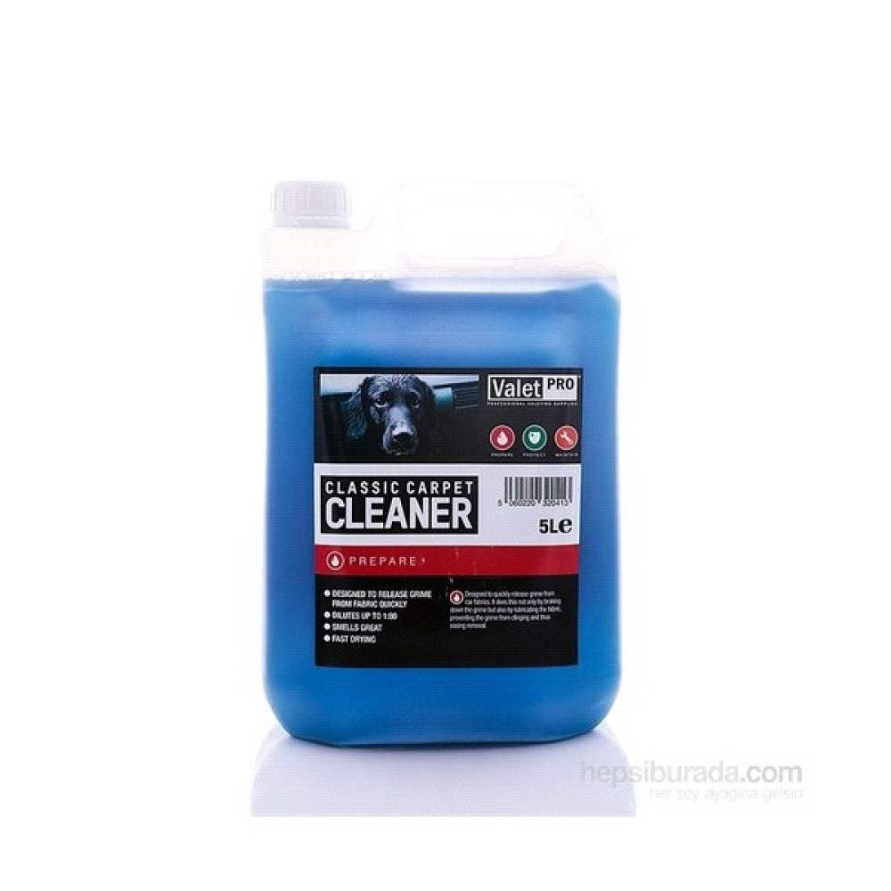 Valet Pro Classic Carpet Cleaner - Konsantre Taban ve Koltuk Temizleyici 5 L Oto Bakım & Yenileme Ürünleri Fiyatı