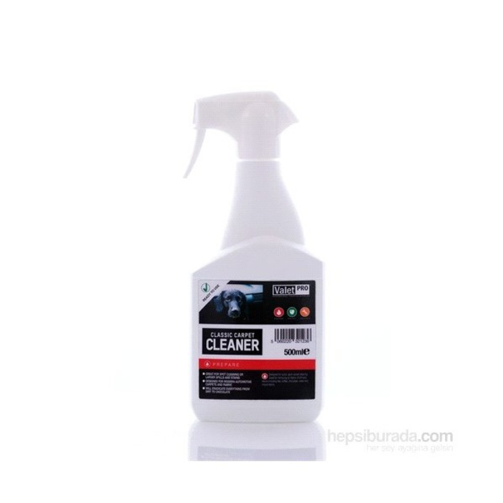 Valet Pro Classic Carpet Cleaner - Kumaş Taban ve Koltuk Temizleyici Sprey 500 ml Oto Bakım & Yenileme Ürünleri Fiyatı