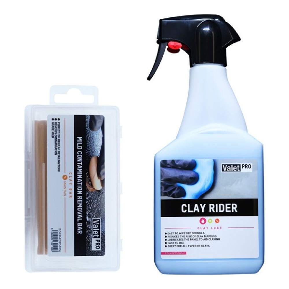 Valet Pro Clay Rider Kil Kaydırıcı ve Turuncu Kil Set Oto Genel Temizlik Fiyatı