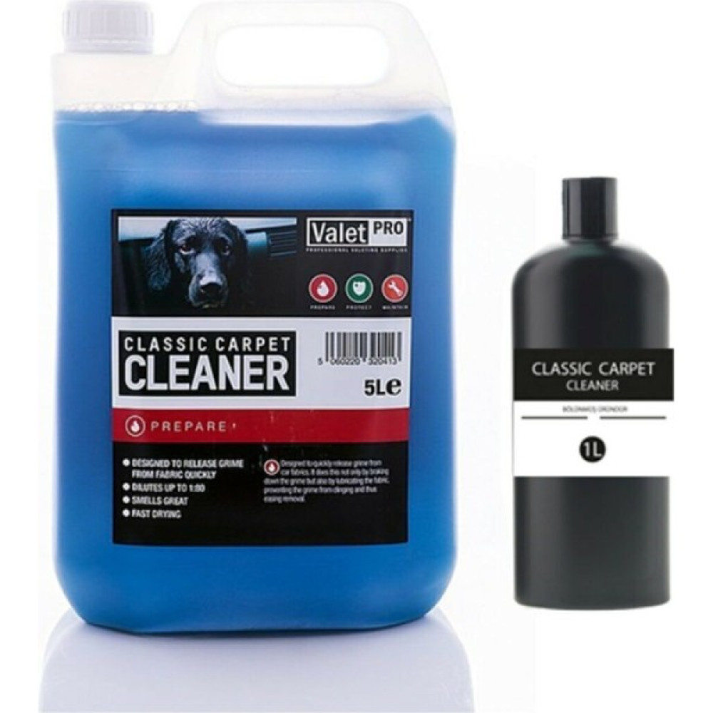 Valet Pro Halı Döşeme Temizleme Classic Carpet Cleaner 1lt Bölünmüş Ürün Oto Genel Temizlik Fiyatı