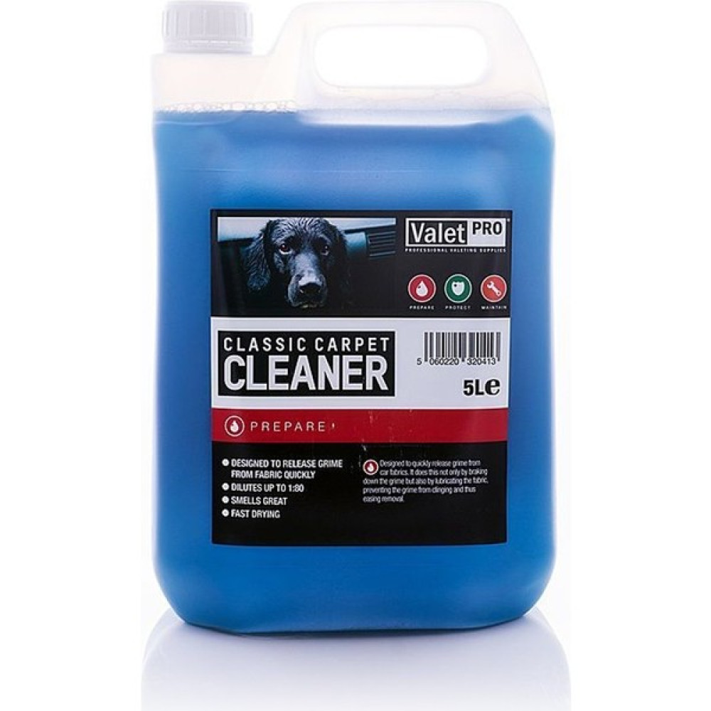 Valet Pro Halı Döşeme Temizleme Classic Carpet Cleaner 5 Lt. Oto Genel Temizlik Fiyatı