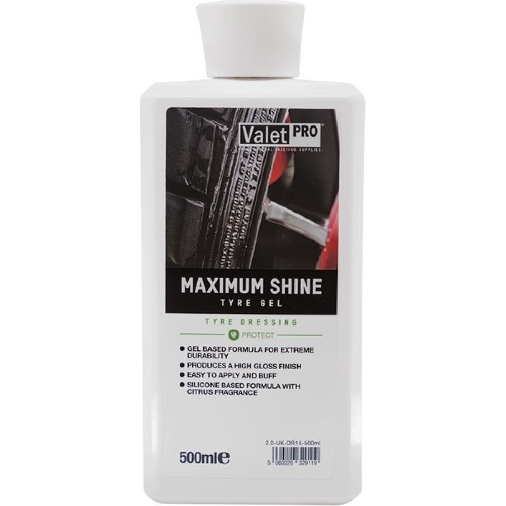 Valet Pro Maximum Shine Tyre Gel Lastik Parlatıcı Jel 500ML Oto Genel Temizlik Fiyatı