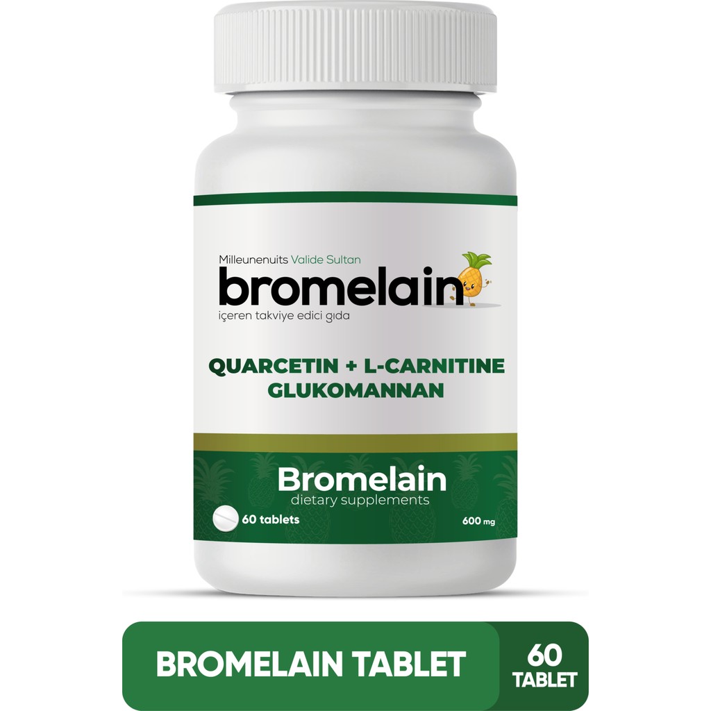 Valide Sultan Bromelain 60 Tablet Diğer Fiyatı