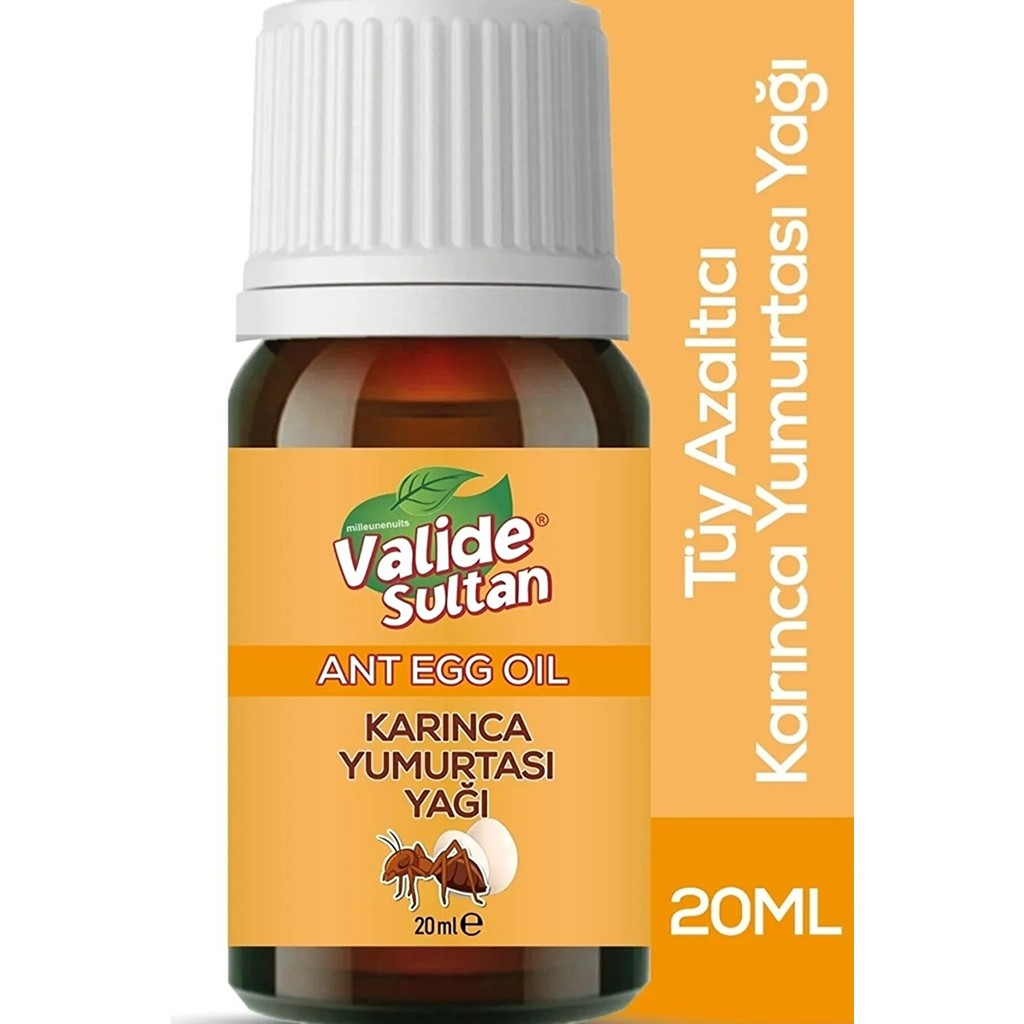 Valide Sultan Tüy Azaltıcı Karınca Yumurtası Yağı 20 ml Diğer Fiyatı