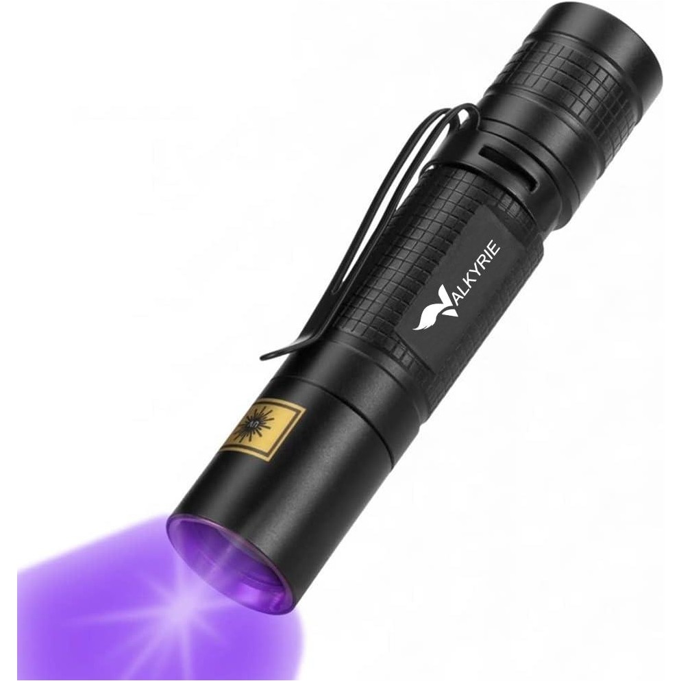 Valkyrie 365NM Uv El Feneri Profesyonel Güçlü Işık Evcil Hayvan Idrar Tespiti, Para Kontrol, Akrep Mini Uv Fener Evcil Hayvan Ürünleri Fiyatı