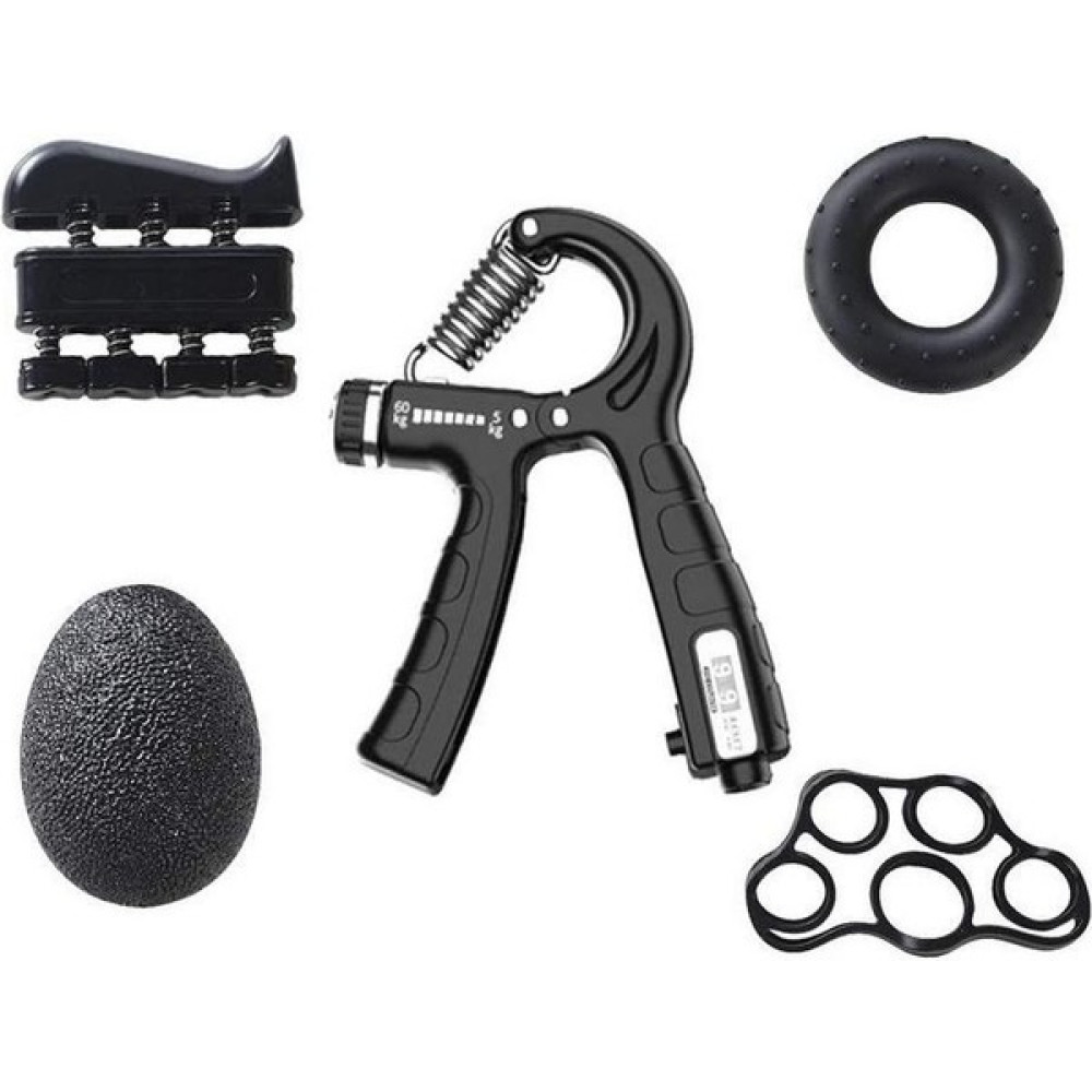Valkyrie 5-60KG El Parmak Bilek Egzersiz Aleti 5li Set Kondisyon Aletleri Fiyatı