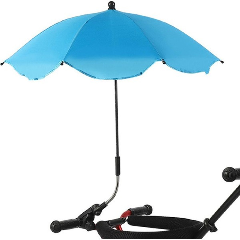 Valkyrie Bebek Arabası Için Ayrılabilir 360 Derece Ayarlanabilir 66 cm Şemsiye - Mavi Bebek Arabası-Puset Aksesuarı Fiyatı