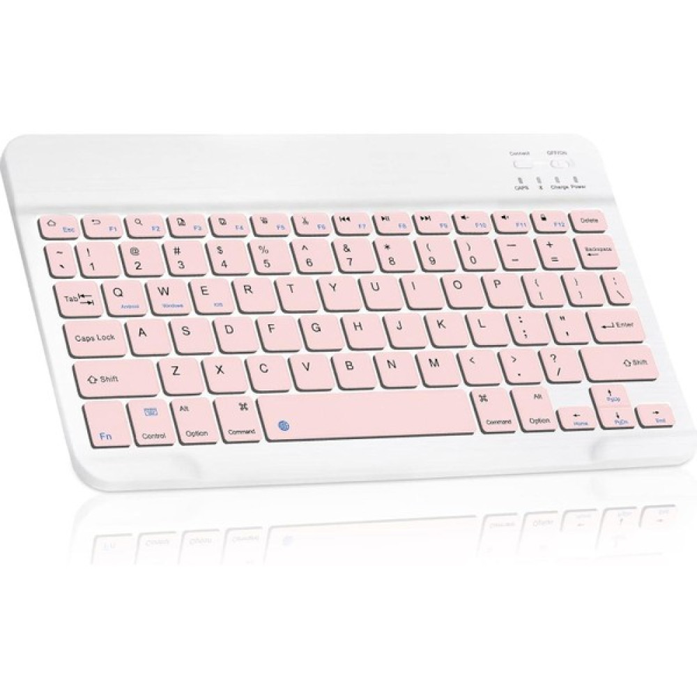 Valkyrie Bluetooth 10 Inç Ios Windows Android Uyumlu Kablosuz Klavye - Türkçe - Şarjlı - Sessiz - Multimedia - Ultra Ince Pembe Oyuncu Klavyesi Fiyatı
