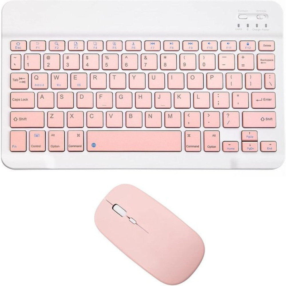 Valkyrie Bluetooth Ios Ipad Android Windows Uyumlu Klavye Mouse Seti - Sessiz - Şarjlı - Combo - Ultra Ince - Türkçe - Kablosuz Pembe Klavye - Mouse Fiyatı