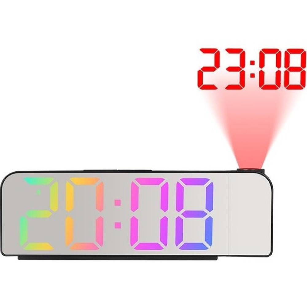 Valkyrie Gökkuşağı Projeksiyon Alarm Masa Saati Dereceli Dekoratif Saat Fiyatı