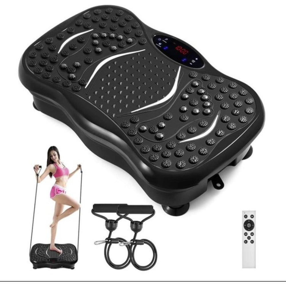 Valkyrie M570 Titreşimli Masaj ve Spor Aleti Vibrating Plate - 2x Direnç Lastiği - Bluetooth USB Bağlantı Speaker - Kumandalı Kondisyon Aletleri Fiyatı