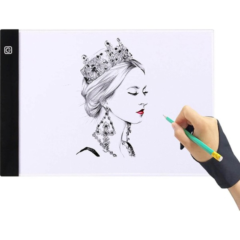 Valkyrie Mddg LED Işıklı A4 Boy Çizim Kopyalama Eskiz Çizim Ultra Ince Animasyon Çizim Tableti - Siyah Grafik Tabletler Fiyatı