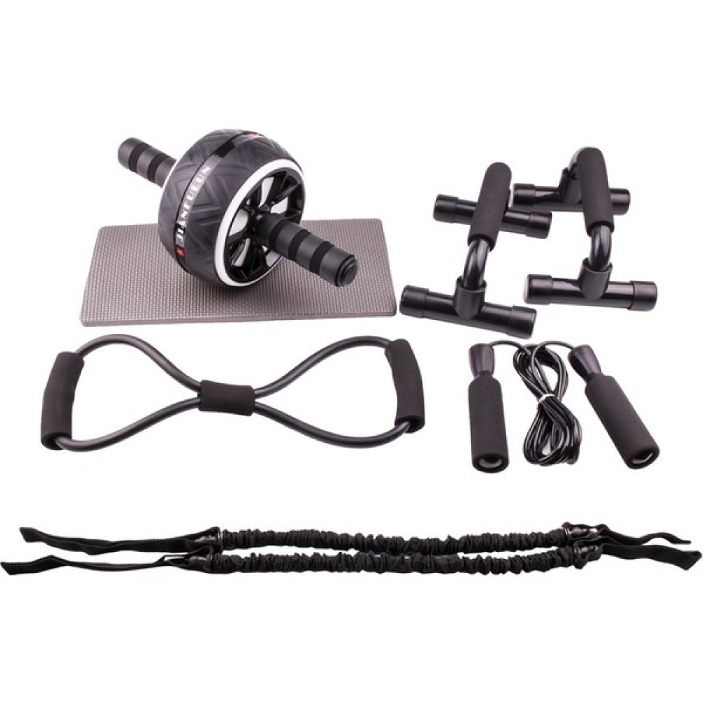 Valkyrie Push Up Barlar 7 Parça Makaralı Abdominal ve Karın Güçlendiren Spor Fitness Gym Egzersiz Set Kondisyon Aletleri Fiyatı