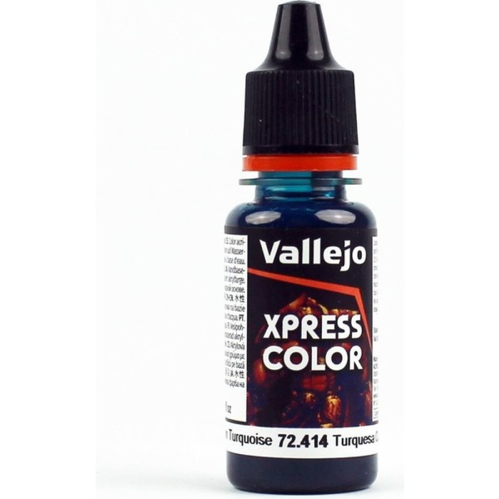 Vallejo 72414 18 ml. Caribbean Turquoise, Game Color Serisi Model Boyası Akrilik Boya Fiyatı