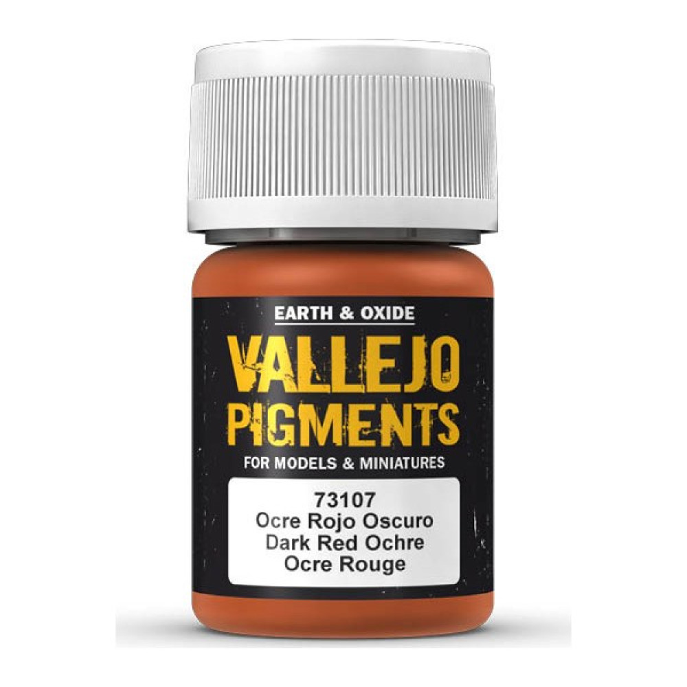 Vallejo 73107 Pigments Dark Red Ochre 35 Ml Maket Fiyatı