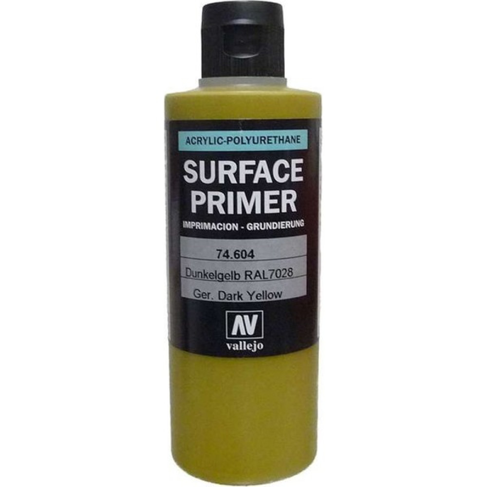 Vallejo 74604 200 Ml. Ger. Dark Yellow, Astar Maket Boyası - 1 Maket Fiyatı