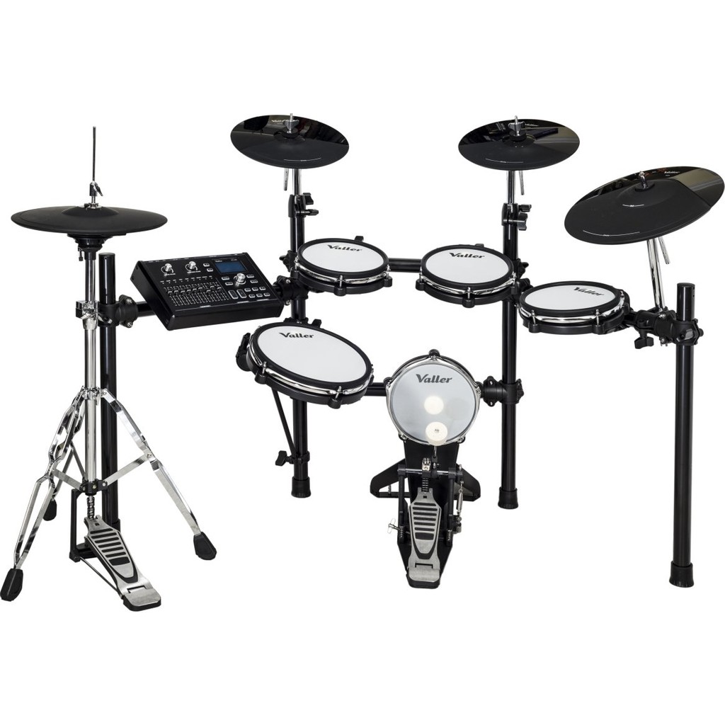Valler XD480 Elektro Akustik Davul+ Kick Pedal - Siyah Diğer Fiyatı