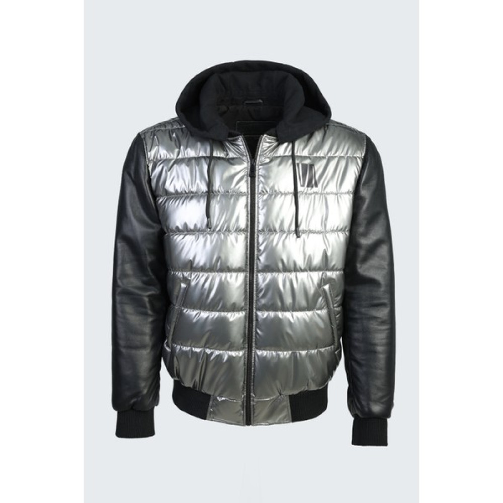 Valmenti Erkek Grı Icon Deri & Tekstil Deri Mont 993 P-201 Erk Mont SK23/24 Erkek Mont Fiyatı