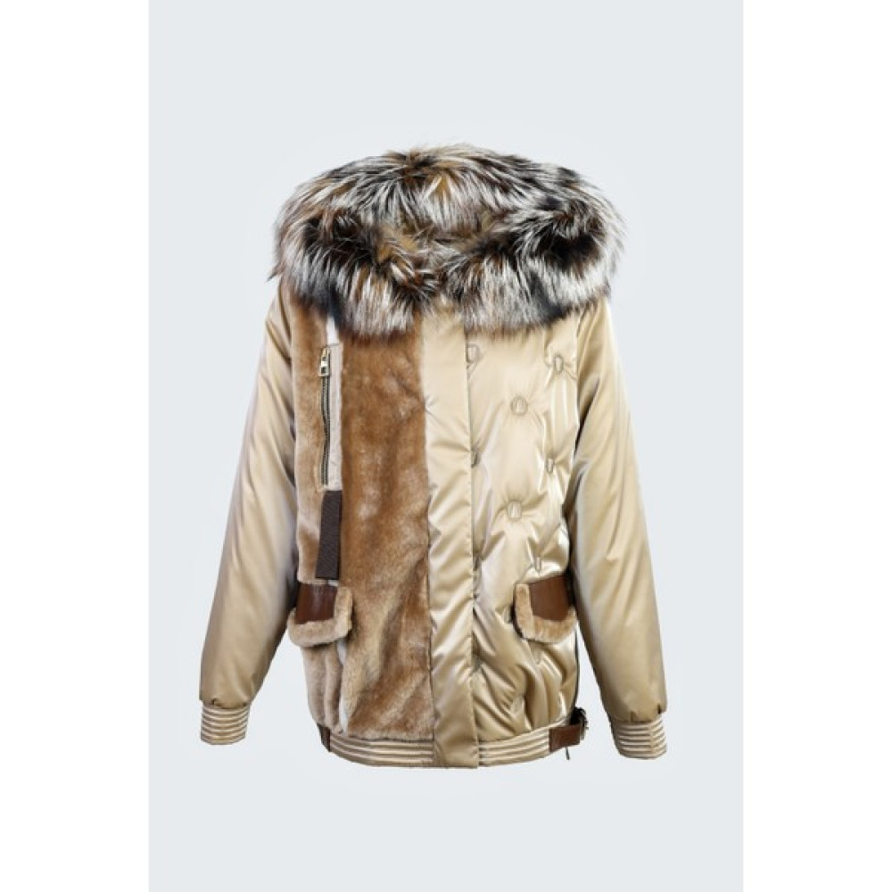 Valmenti Kadın Camel Kurk/derı/kumas Deri Mont 616 5118 Bn Mont SK23/24 Bayan Mont Fiyatı