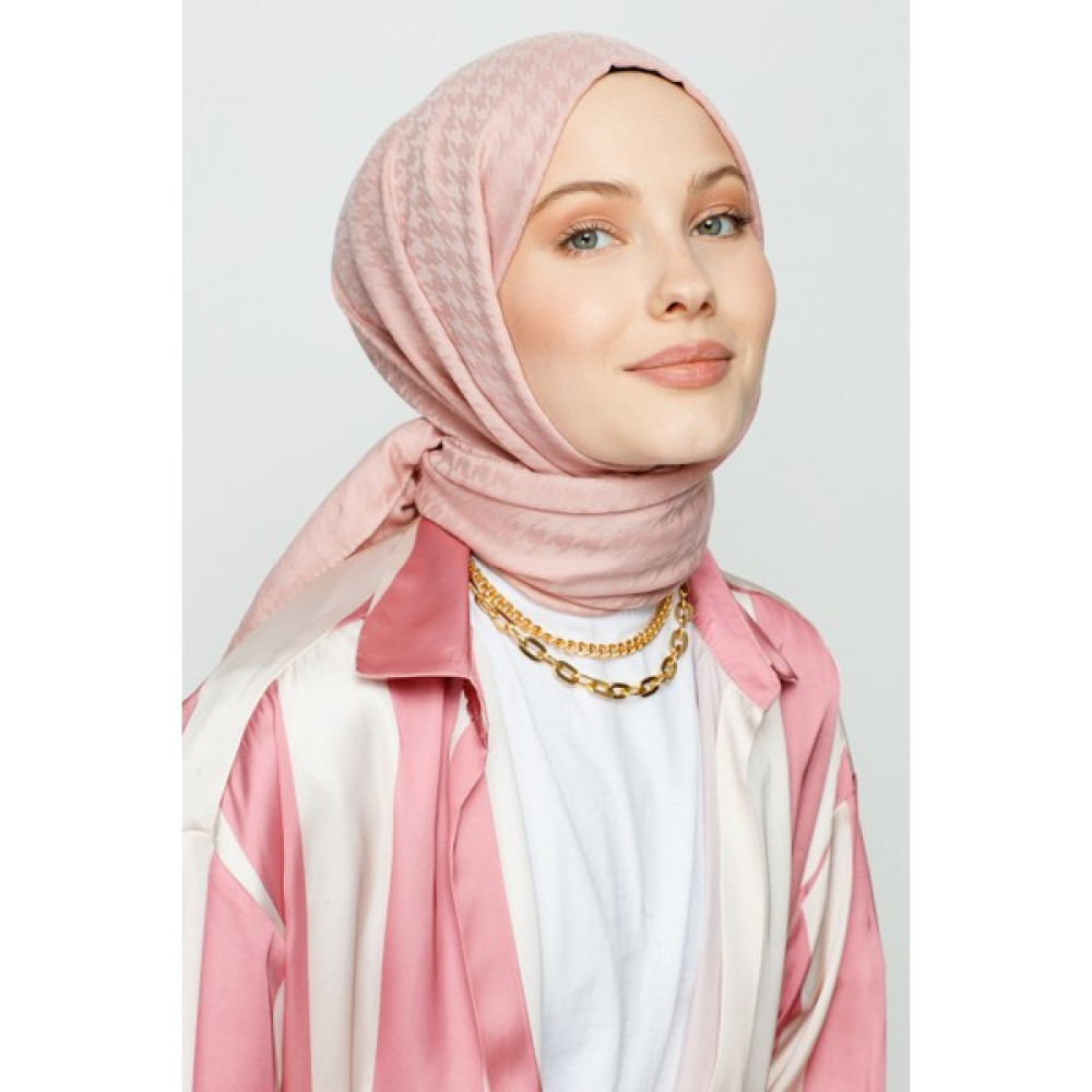 Valor Scarf Kazayağı Desen Şal - Pamuk Şekeri Şal / Fular & Eşarp Fiyatı