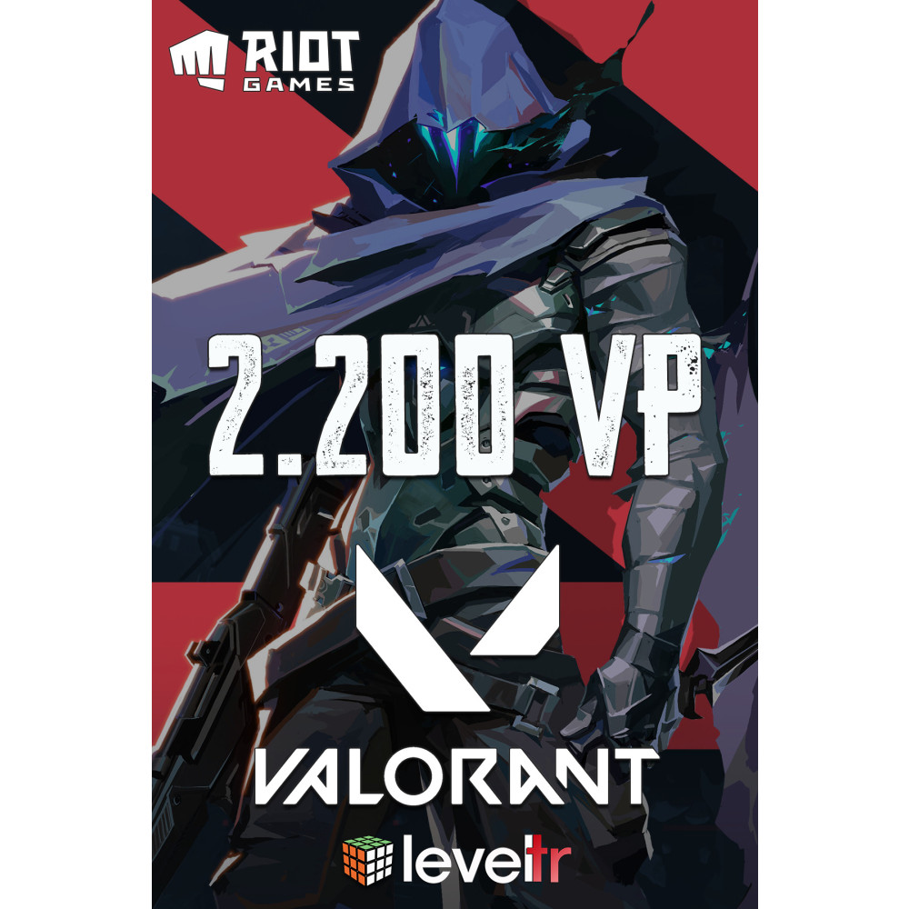 Valorant 2200 Vp - Riot Games Yazılım Fiyatı