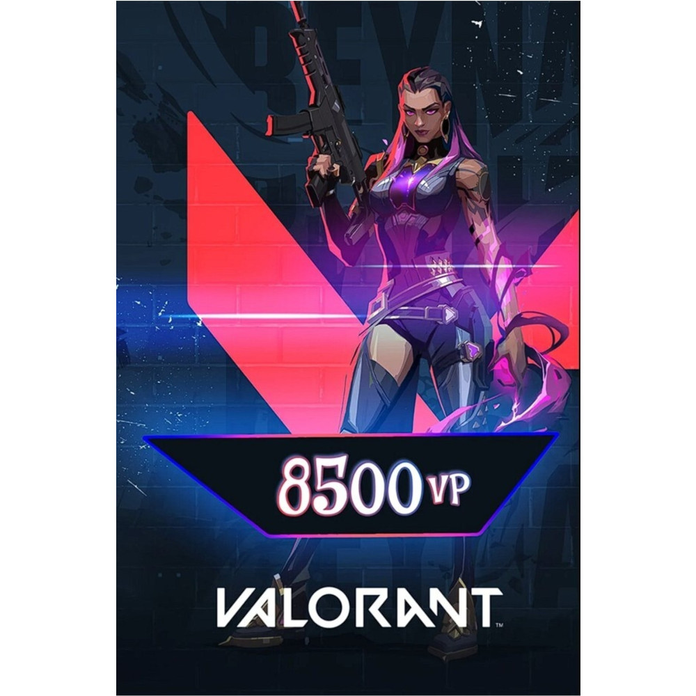 Valorant 8500 Vp Points Riot Cash Yazılım Fiyatı