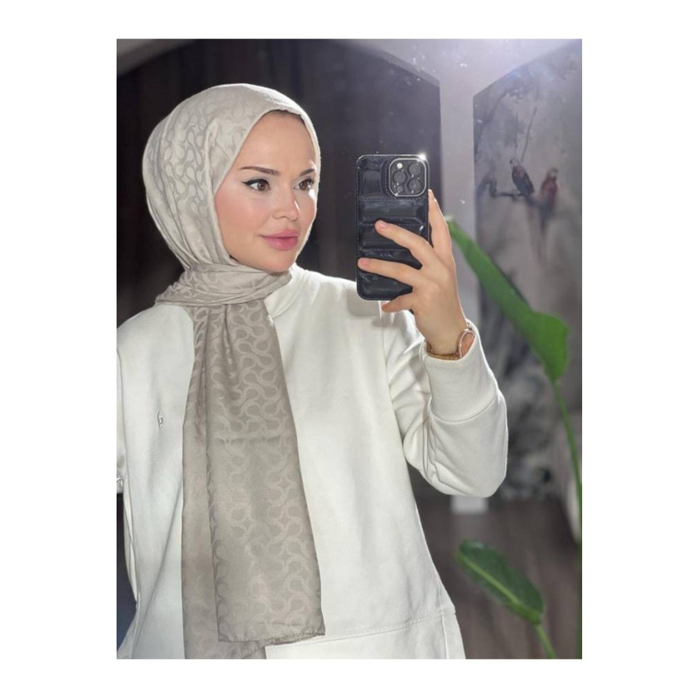 VALORSCARF Taş Bloom Desen Şal 180 x 70 Beden Şal Fiyatı