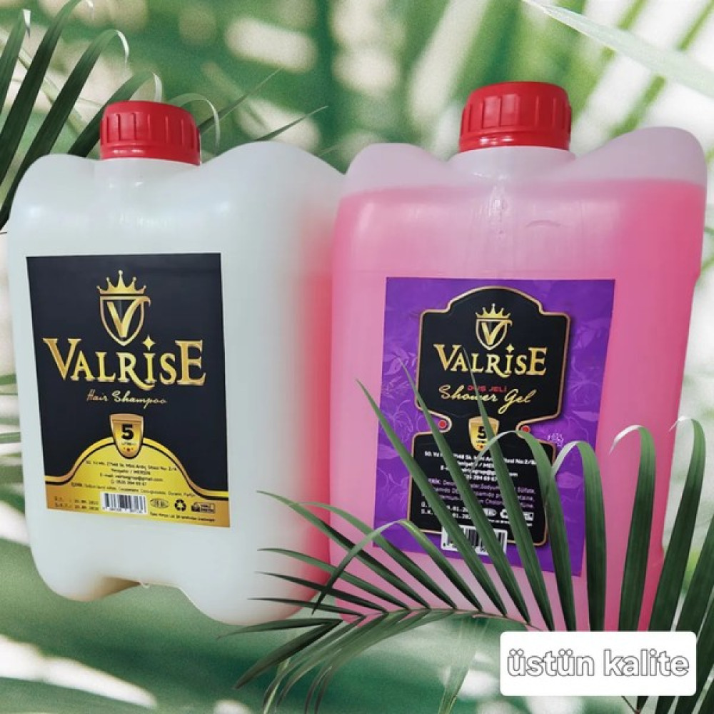 Valrise Duş Jeli 5 Litre Şampuan 5 Litre Şampuan ve Saç Kremi Fiyatı