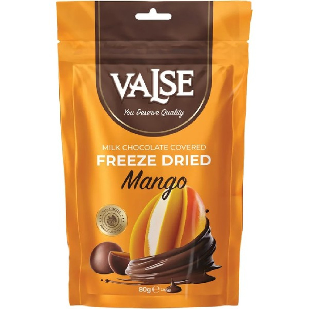 Valse Sütlü Çikolata Kaplı Mango Draje 80 gr Çikolata ve Gofret Fiyatı