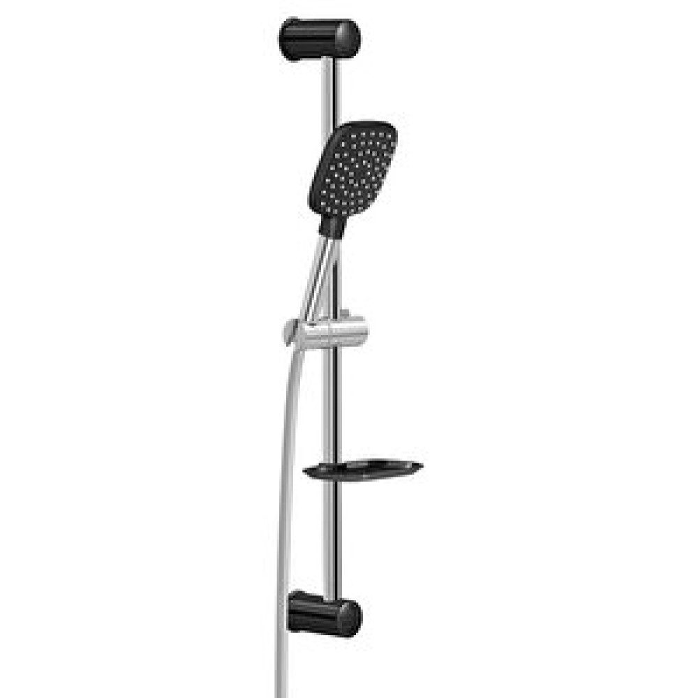 Valtemo Aqua Chrome Black Sürgülü Siyah Duş Takımı Seti Vs-6150 Bataryalar & Musluklar Fiyatı