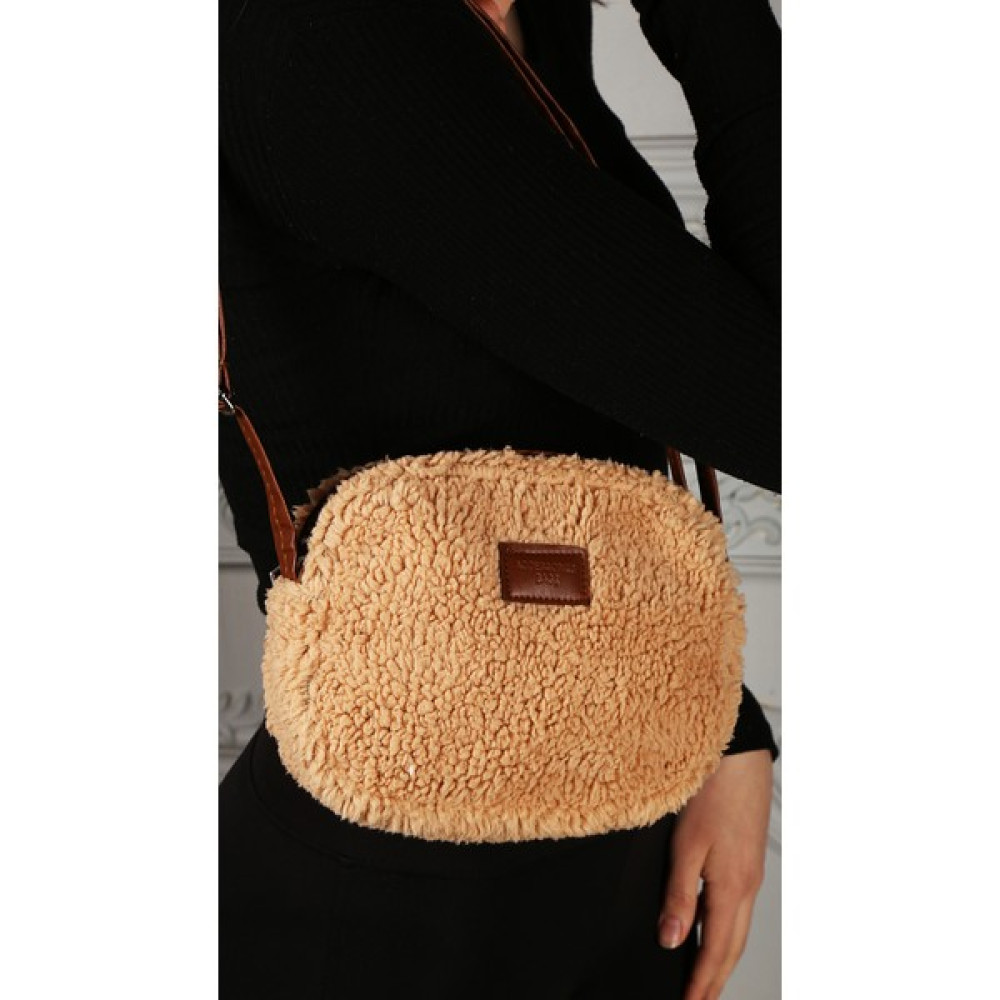 Valu Accessorize Kadın Kürklü Peluş Mini Urban Çarpraz Çanta Sütlü Kahve Bayan Çanta ve Cüzdan Fiyatı