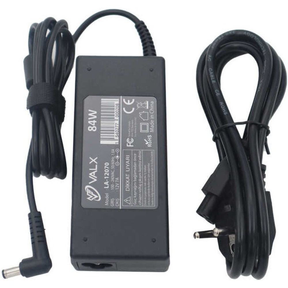 Valx LA-12070 12V 7A 84W Switch Mode Adaptör Elektrikli El Aletleri Fiyatı