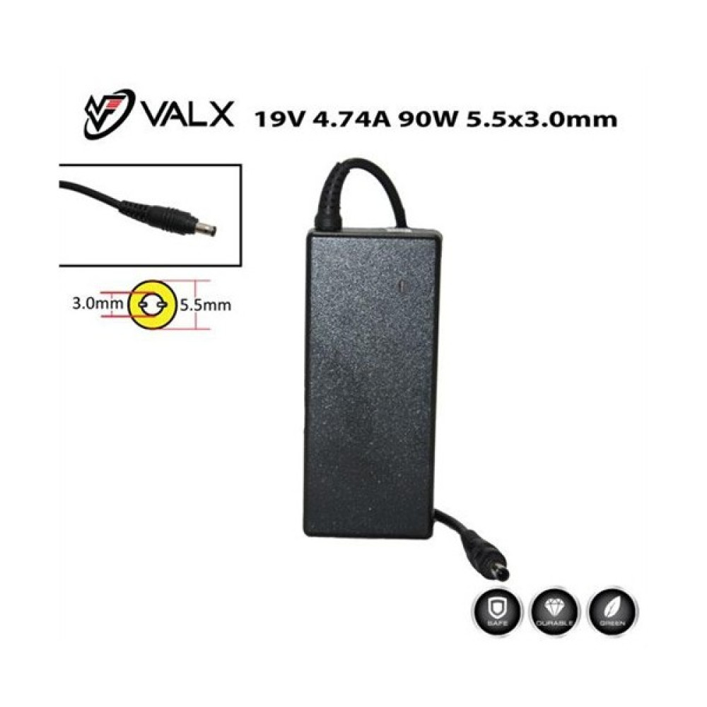 Valx La-19030 19V 4.74A 90W Notebook Adaptör Laptop Adaptör Fiyatı