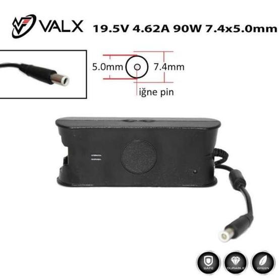 Valx LA-19575 19.5V 4.62A 90W 7.4x5.0mm Laptop Adaptör