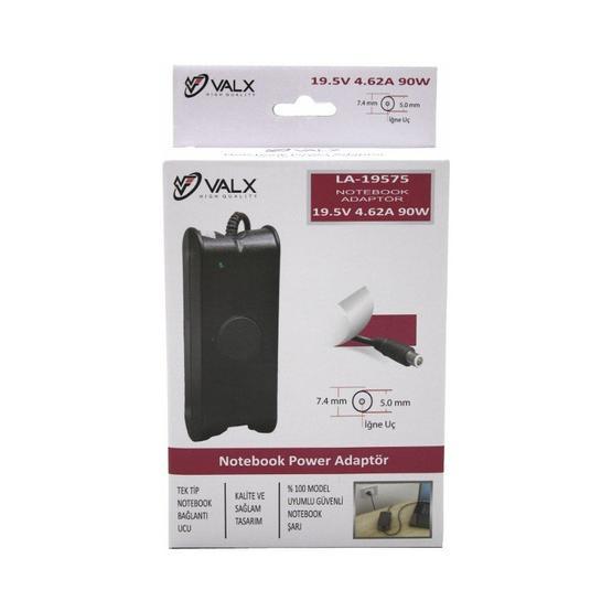 Valx LA-19575 19.5V 4.62A 90W 7.4x5.0mm Laptop Adaptör