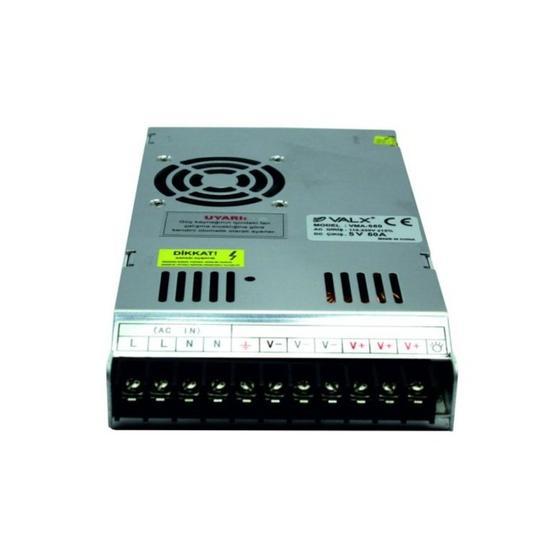 Valx VMA-560 5V 60A Metal Kasa Adaptör