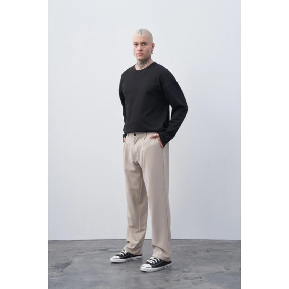 Vamosclo Taş Basic Baggy Kumaş Pantolon Erkek Pantolon Fiyatı