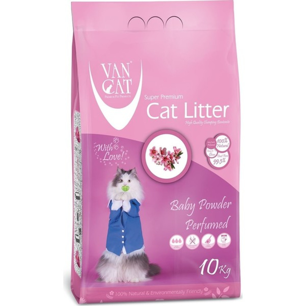 Van Cat Vancat Baby Powder Kokulu Ince Taneli Kedi Kumu 10 kg Evcil Hayvan Ürünleri Fiyatı