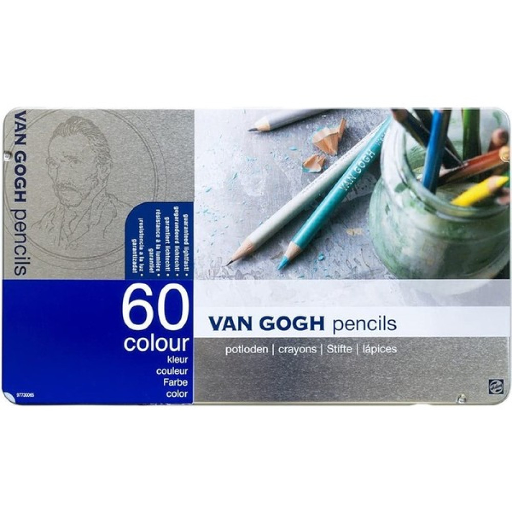 Van Gogh Kuru Boya Kalemi 60 Renk Metal Kutu Sanatsal Malzemeler Fiyatı