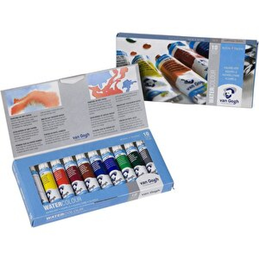 Van Gogh Suluboya Tüp 10 Ml 10'lu Basic Set Karton Kutu Sanatsal Malzemeler Fiyatı
