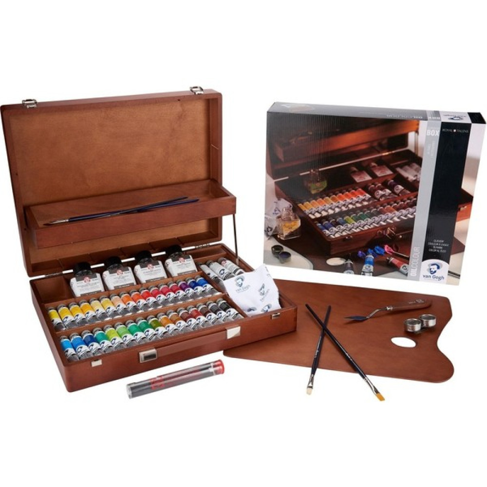 Van Gogh Yağlı Boya Seti Superior Box 32X20ML, 2X60ML + Aks. (Ahşap Kutu) Sanatsal Malzemeler Fiyatı