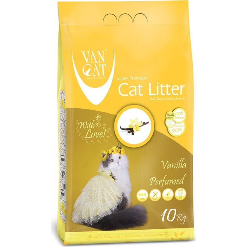 Vancat Vanilya Kokulu İnce Taneli Kedi Kumu 10 Kg Evcil Hayvan Ürünleri Fiyatı