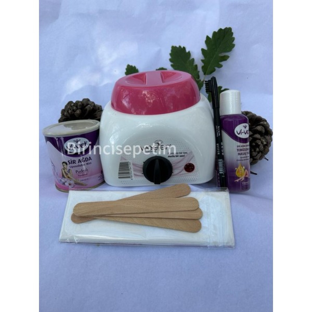 Vancl Set 3- 240 ml Ağda+Ağda Kazanı+Ağda Temizleme ve Masaj Yağı+2 Metre Bez+Spatula Oto Boyaları Fiyatı
