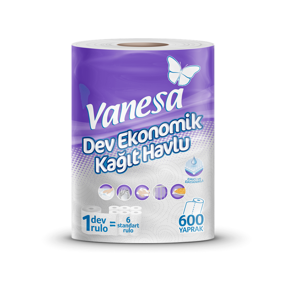Vanesa Dev Ekonomik Kağıt Havlu Adet Kağıt Havlu Fiyatı