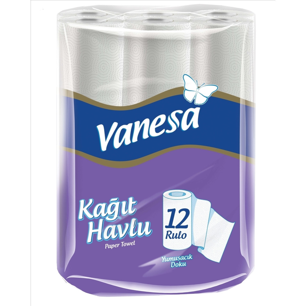 Vanesa Kağıt Havlu 12'li Kağıt Havlu Fiyatı