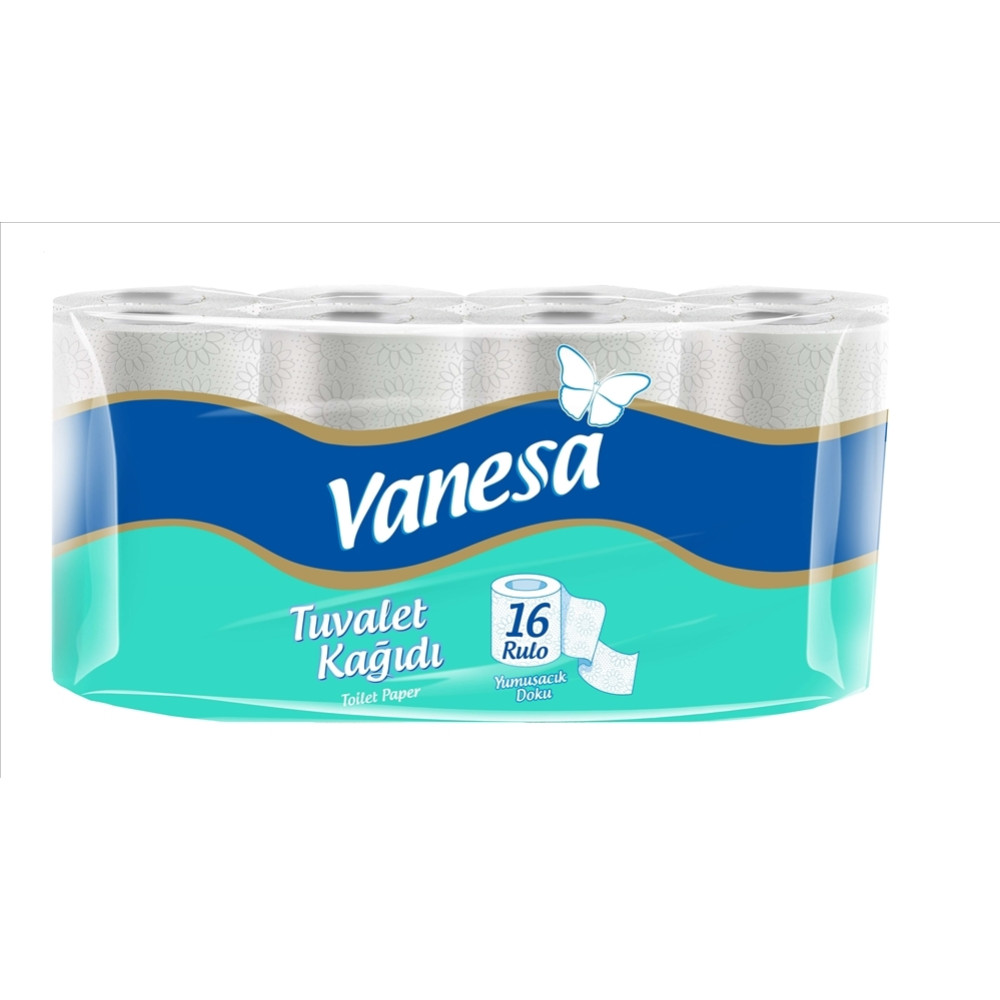 Vanesa Tuvalet Kağıdı 16'lı Tuvalet Kağıdı Fiyatı