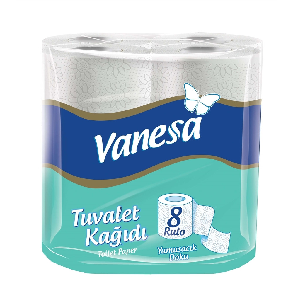 Vanesa Tuvalet Kağıdı 8'li Tuvalet Kağıdı Fiyatı