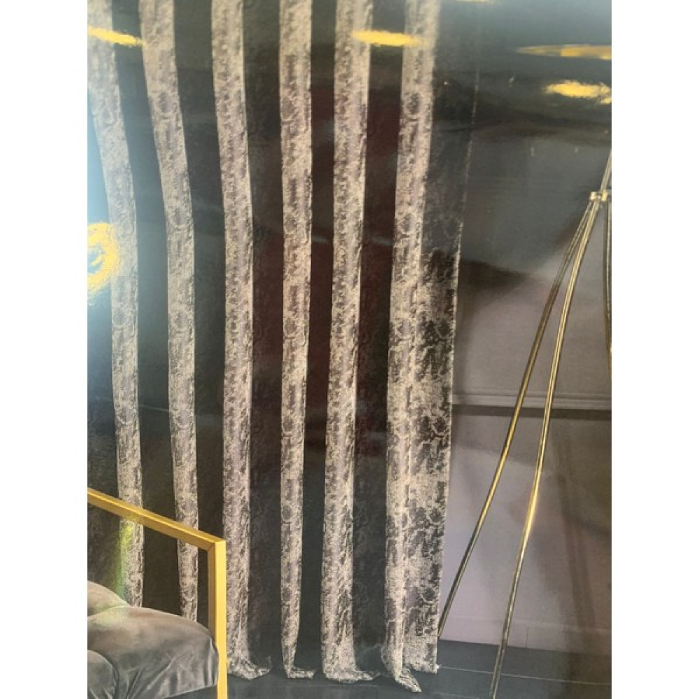 Vanessa Perde Fon Perde Yeni Sezon Modern Yarı Mat Kırışmaz Glor Desen 1x3 Pileli Fon Perde - Gri - 70 x 260 cm Fon Perde Fiyatı