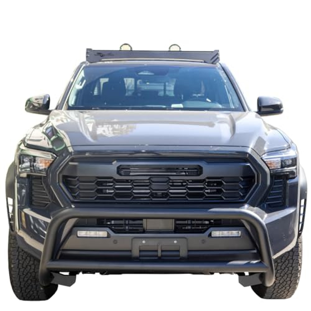 Vanguard Black Powdercoat Bull Bar Compatible With 2024-2025 Toyota Tacoma