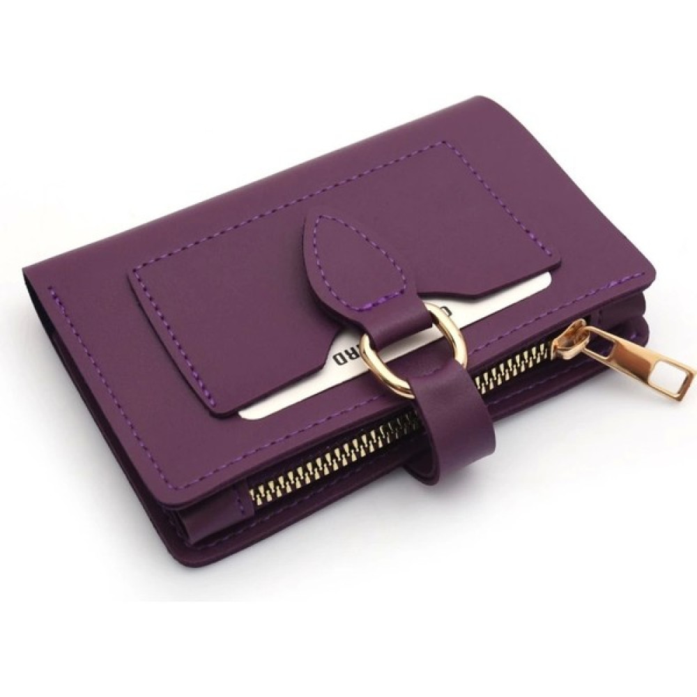 Vanilla Collection Mor Renk Kadın Cüzdanı Bozuk Para Bölmeli Ergonomik Tasarım Erkek Cüzdan Fiyatı